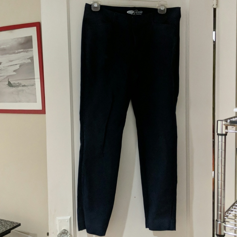 Old navy pixie chinos navy size 4